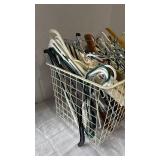 Large Wire Basket with Hangers
