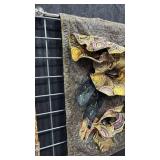 Handcrafted 3D Floral Art Quilt Wall Hanging