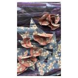 Handcrafted Floral Applique Wall Hanging