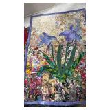 Quilted Artwork and Table Runner