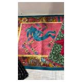 Quilted Artwork and Table Runner