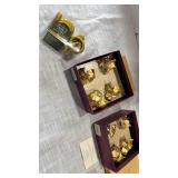 Gold Ginkgo Leaf Napkin Ring Collection