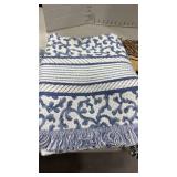 Pattern throw blankets
