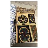 Pattern throw blankets