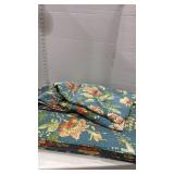 Seat cushion and matching tablecloths