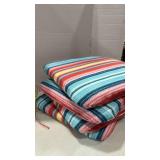 Set of 4 cushions for chairs 16x17