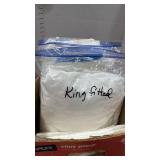 King size sheets and pillow cases