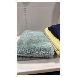 Bath towels, hand towels and bath mat