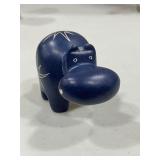 Hand crafted Kenyan Smolart hippo figurine and more