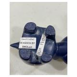 Hand crafted Kenyan Smolart hippo figurine and more