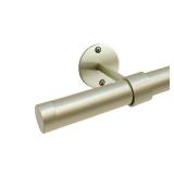 Decopolitan Fairmount 1 Adjustable Curtain Rod, Gold