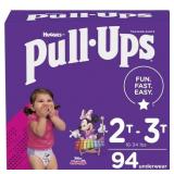 FACTORY SEALED - Pull-Ups Girls  Potty Training Pants Size 4  2T-3T  94 Ct