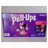 FACTORY SEALED - Pull-Ups Girls  Potty Training Pants Size 4  2T-3T  94 Ct