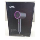APPEARS NEW - SMS Professional Hair Dryer with Purple Accents