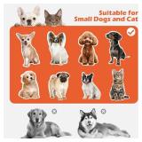 FACTORY SEALED - AZV Dog Stairs Ramps,Seat Chairs Mate for Small Dogs,Steps for Puppy Cats Pets to Get on High Bed with Platform Doggie Office Window Doggy Couch,Non Slip Dachshunds Ladder,Load Capaci