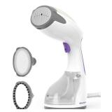 APPEARS NEW - BEAUTURAL Steamer for Clothes, Portable Handheld Garment Fabric Wrinkles Remover, 30-Second Fast Heat-up, Auto-Off, Large Detachable Water Tank