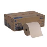 FACTORY SEALED - Pacific Blue Basic Recycled Hardwound Paper Towel Rolls by GP PRO (Georgia-Pacific), Brown, 26301, 800 Feet Per Roll, 6 Rolls Per Case