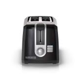 FACTORY SEALED - BLACK+DECKER 2-Slice Toaster, T2569B, Extra Wide Slots, 6 Shade Settings, 850 Watts, Crumb Tray, Cancel Button