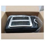 FACTORY SEALED - BLACK+DECKER 2-Slice Toaster, T2569B, Extra Wide Slots, 6 Shade Settings, 850 Watts, Crumb Tray, Cancel Button