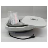 APPEARS NEW - UNIFULL Collapsible Foot Spa Bath with Heat and Massage Rollers, Bubble, Foot Pedicure Kit, Temperature Control, Red Light, Pedicure Foot Spa, Foot Bath