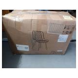 FACTORY SEALED - YOUNIKE Khaki Dining Chairs Set of 2 with High Backs Mid Century Modern Kitchen Dining Room Chairs Leather Upholstered Comfortable Wide Accent Side Chair for Living Waiting Guest Room