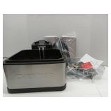 APPEARS NEW - Chefman 4.5 Liter Deep Fryer w/Basket Strainer, XL Jumbo Size, Adjustable Temperature & Timer, Perfect for Fried Chicken, Shrimp, French Fries, Chips & More, Removable Oil-Container, Sta