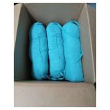 MAGIC ELEPHANT Chair Cushions for Dining Chairs, Memory Foam Kitchen Chair Cushions Set of 4, Non-Slip Thick Dining Room Chair Pads Seat Cushions, 15.5 x 15.5" x 4" (Aqua Green)