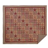 APPEARS NEW - VHC Brands Dawson Star 29397 Quilt, Luxury King