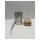 APPEARS NEW - Z-Lite 430MP-BN 1 Light Mini Pendant, Brushed Nickel, 9.75x6.00x6.00