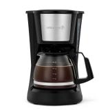Holstein Housewares 5 Cup Coffee Maker - Space-Saving Design  Auto Pause and Serve  Removable Filter Basket  and Full View Water Window - Perfect for Brewing Rich-Tasting Coffee at Home - Black