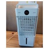 Swamp Cooler, 3-IN-1 Evaporative Air Cooler with Display & Remote, Windowless Portable Air Conditioners with Ice Cooling, 12H Timer, 6 Speeds, 60Â° Oscillation, Air Cooler Fan for Home Office - Reta