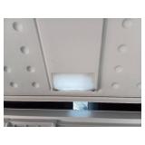 8.8 cu. ft. Manual Defrost Convertible Chest Freezer with LED Light in White Powered by Hubspace (Cosmetic Damage) - Retail: $400