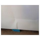8.8 cu. ft. Manual Defrost Convertible Chest Freezer with LED Light in White Powered by Hubspace (Cosmetic Damage) - Retail: $400