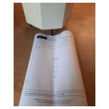 Countryside Oak and Rubbed White Dining Table (Pedestal only) - Retail: $100