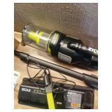 ONE+ HP 18V Cordless Advanced WHISPER Series Stick Vacuum Kit with 4.0 Ah Battery and Charger - Retail: $299