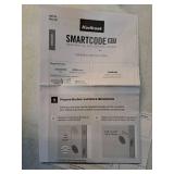 917 SmartCode Electronic Residential Lever featuring SmartKey Security in Satin Nickel - Retail: $125