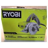 RYOBI 4 in. Wet Tile Saw (Does not come with blade)- Retail: $163