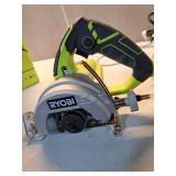 RYOBI 4 in. Wet Tile Saw (Does not come with blade)- Retail: $163