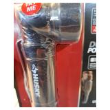 HUSKY  1000-Lumens Dual Power LED Swivel-Head Rechargeable Tactical Multi-Purpose Handheld Flashlight - Retail: $25