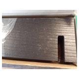 Pack Of 2 - Vigoro 4 sq. ft. X 2 sq. ft. Black Poly Resin EZ Set Stackable Garden Bed - Retail: $160
