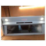 34 in. 350 CFM Frascati Ducted Insert Range Hood in Brushed Stainless Steel,Baffle Filters, Touchpad Control, LED Lights - Retail: $354