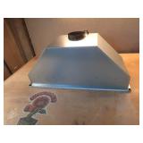 34 in. 350 CFM Frascati Ducted Insert Range Hood in Brushed Stainless Steel,Baffle Filters, Touchpad Control, LED Lights - Retail: $354