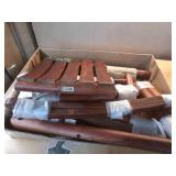 Leigh Country Amber-log Outdoor Rocker With Star Brown - Retail: $205
