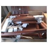 Leigh Country Amber-log Outdoor Rocker With Star Brown - Retail: $205