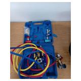 A/C Vacuum Pump & Gauge Set  - Retail: $90