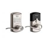Kwikset 917TNL-S Tustin SmartKey Single Cylinder Keypad Entry Door Lever Set Satin Nickel Door Hardware Door Levers Keyless Entry Door Levers - Retail: $89