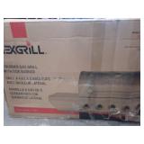 5-Burner Propane Gas Grill in Stainless Steel with Side Burner and Condiment Rack - Retail: $249