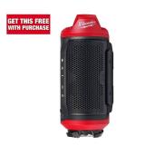 M12 12-Volt Lithium-Ion Cordless Bluetooth Jobsite Speaker with PACKOUT Compatibility - Retail: $130