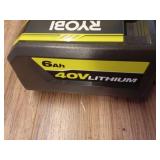 40V Lithium-Ion 6.0 Ah High Capacity Battery - Retail: $199