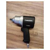Husky H4480 800 ft/lbs Max Torque Lightwieght Twin Hammer 1/2 Inch Impact Wrench - Retail: $129